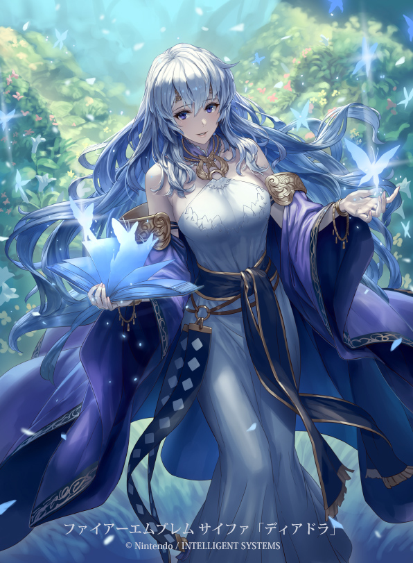 This is a pixiv picture whose title is 【お仕事】FEサイファ『ディアドラ』.