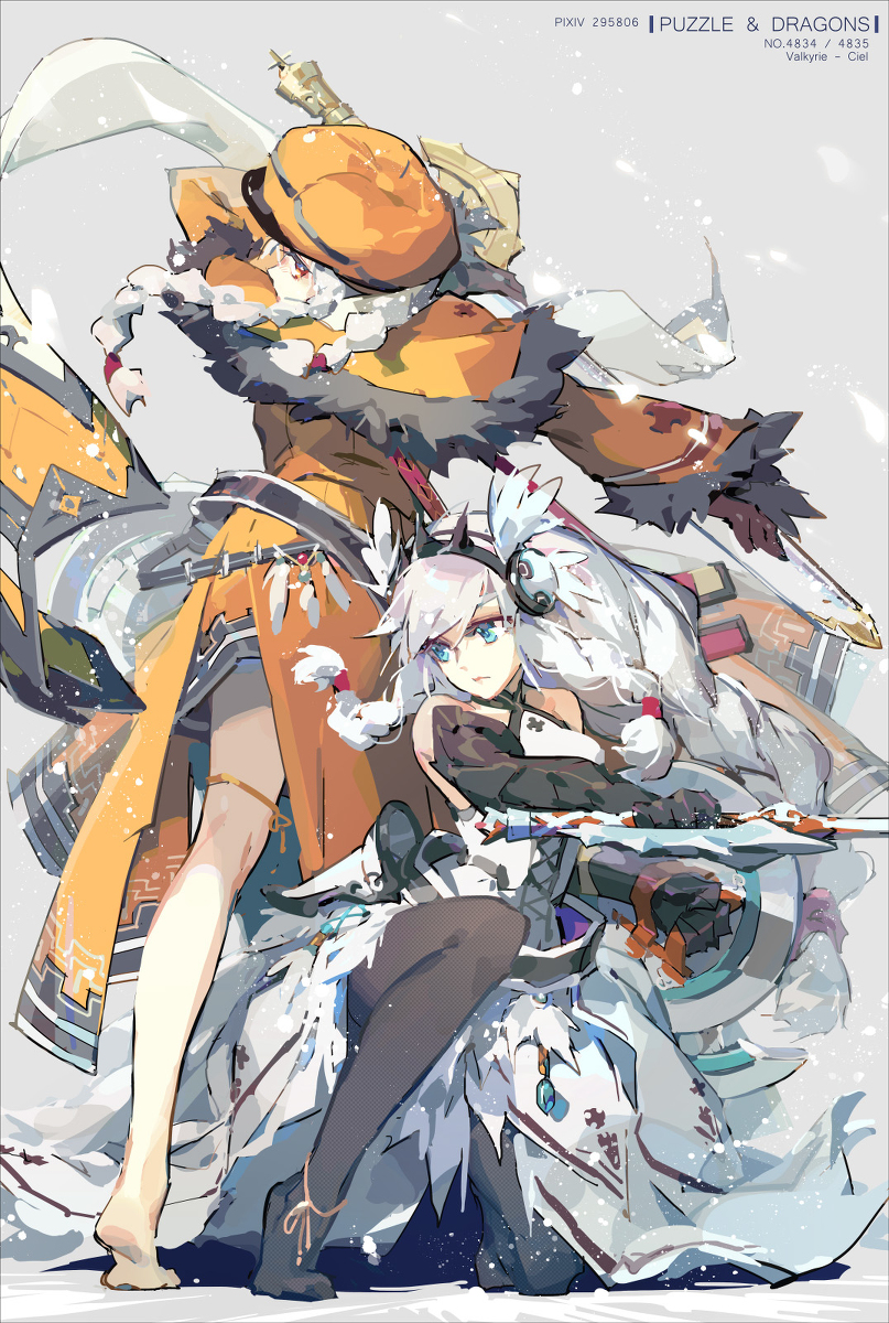 This is a pixiv picture whose title is 双戰姬神 -ciel- 0627.