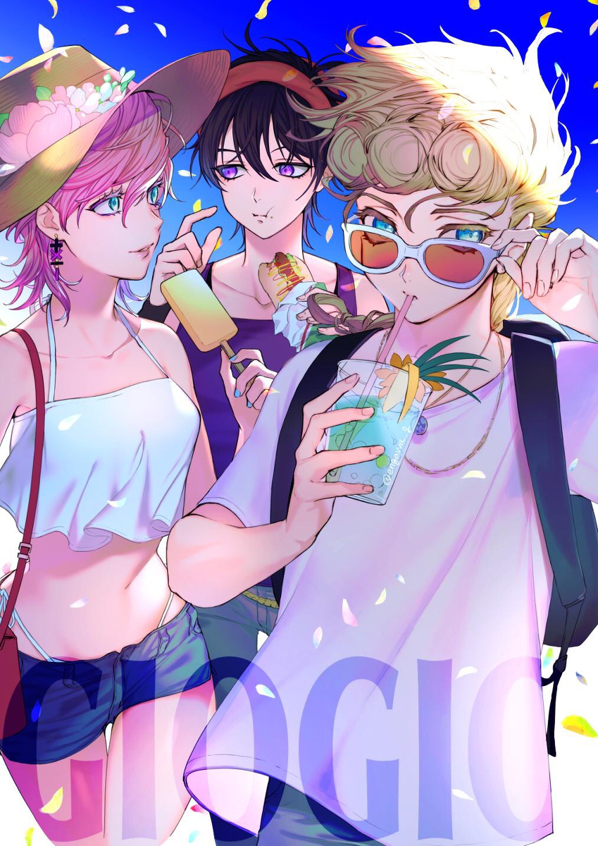 This is a pixiv picture whose title is GIOGIOログまとめ.