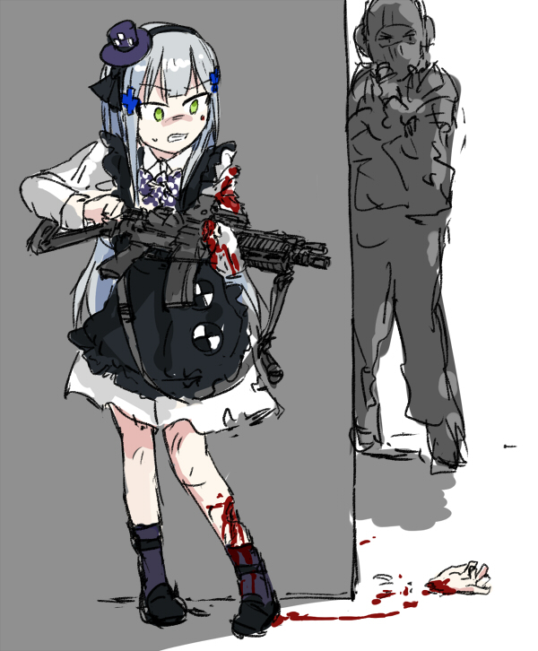 This is a pixiv picture whose title is 416 Covert Ops Fucked Up.