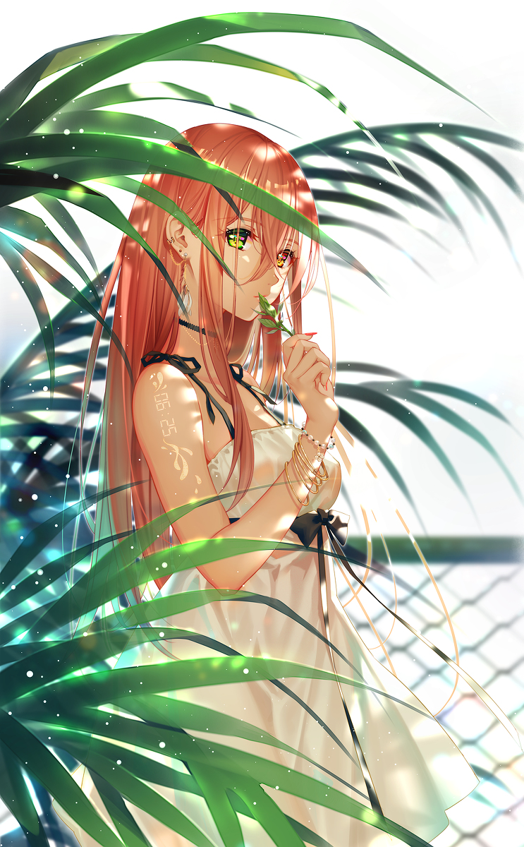 This is a pixiv picture whose title is Oasis.