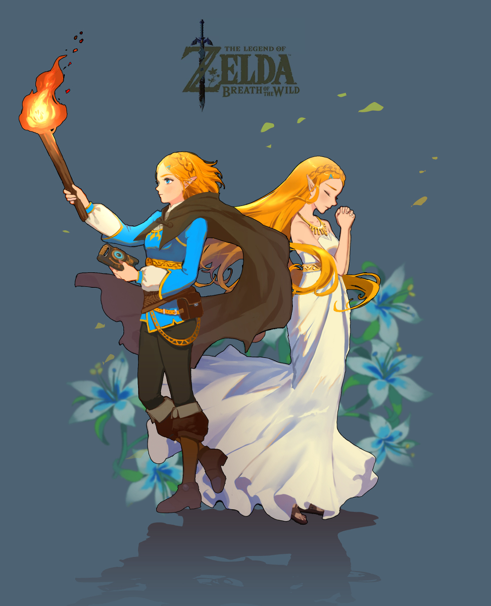 This is a pixiv picture whose title is 塞尔达传说.