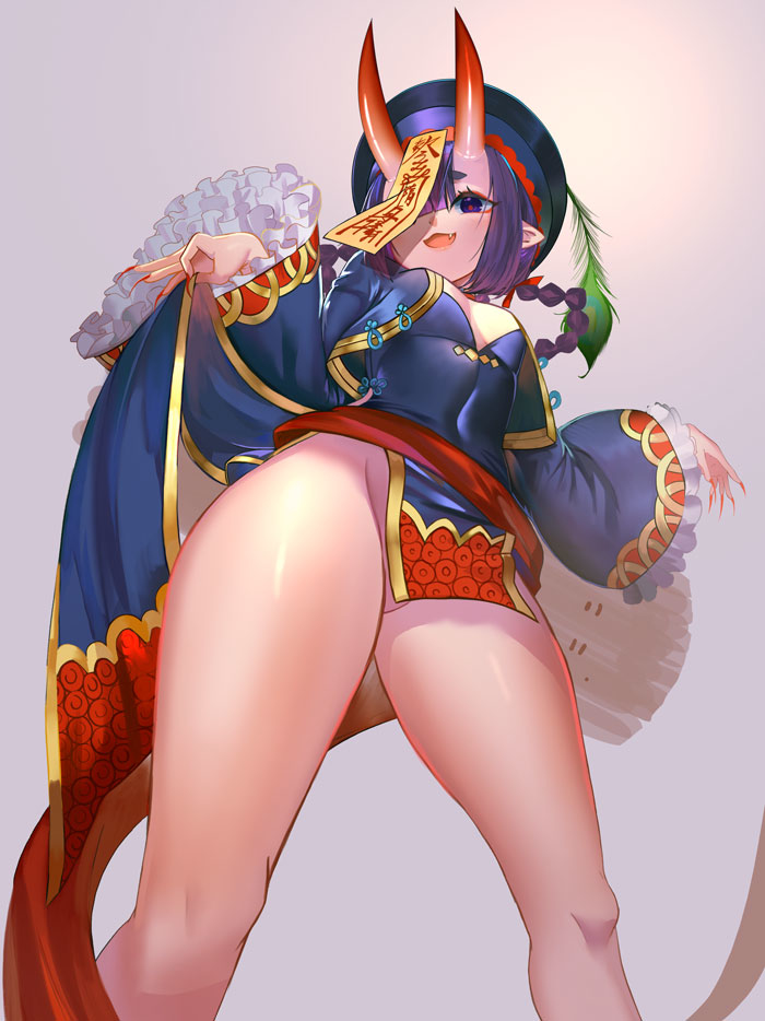 This is a pixiv picture whose title is 酒呑.