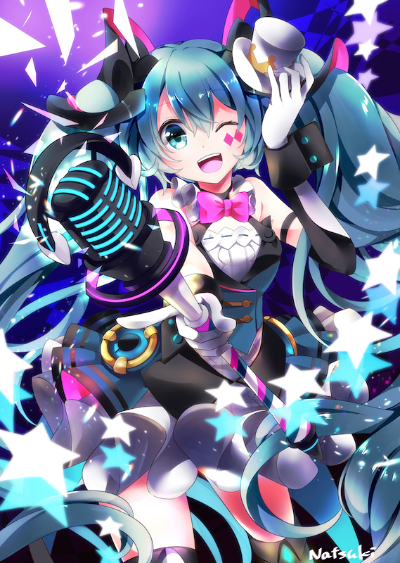 This is a pixiv picture whose title is マジカルミライ2019.