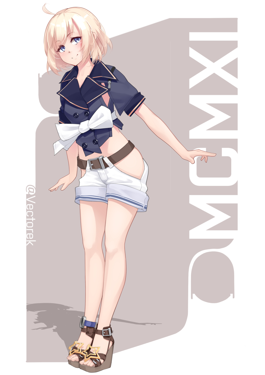 This is a pixiv picture whose title is Casual 1911 (again).