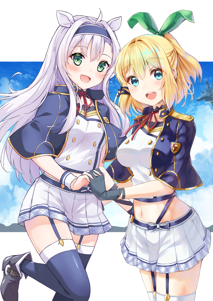 This is a pixiv picture whose title is ルミア&システィーナ　Feat.Profnote.