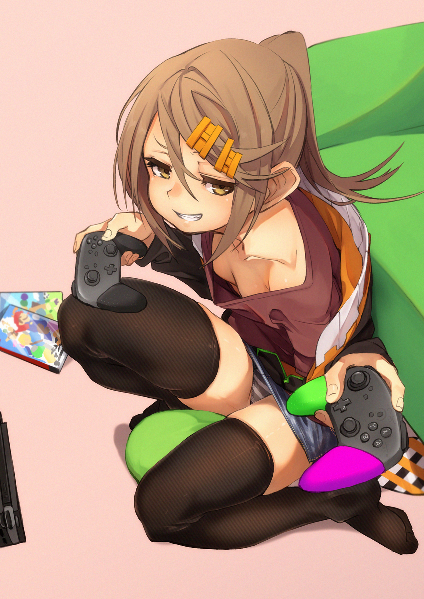 This is a pixiv picture whose title is ボクに挑戦するのかい？.