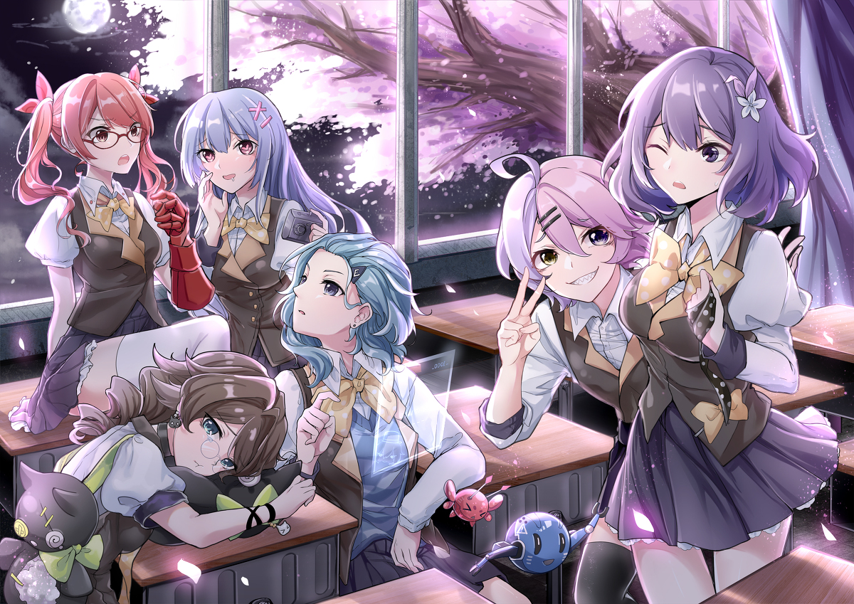 This is a pixiv picture whose title is 落英缤纷美梦醒（bushi）.