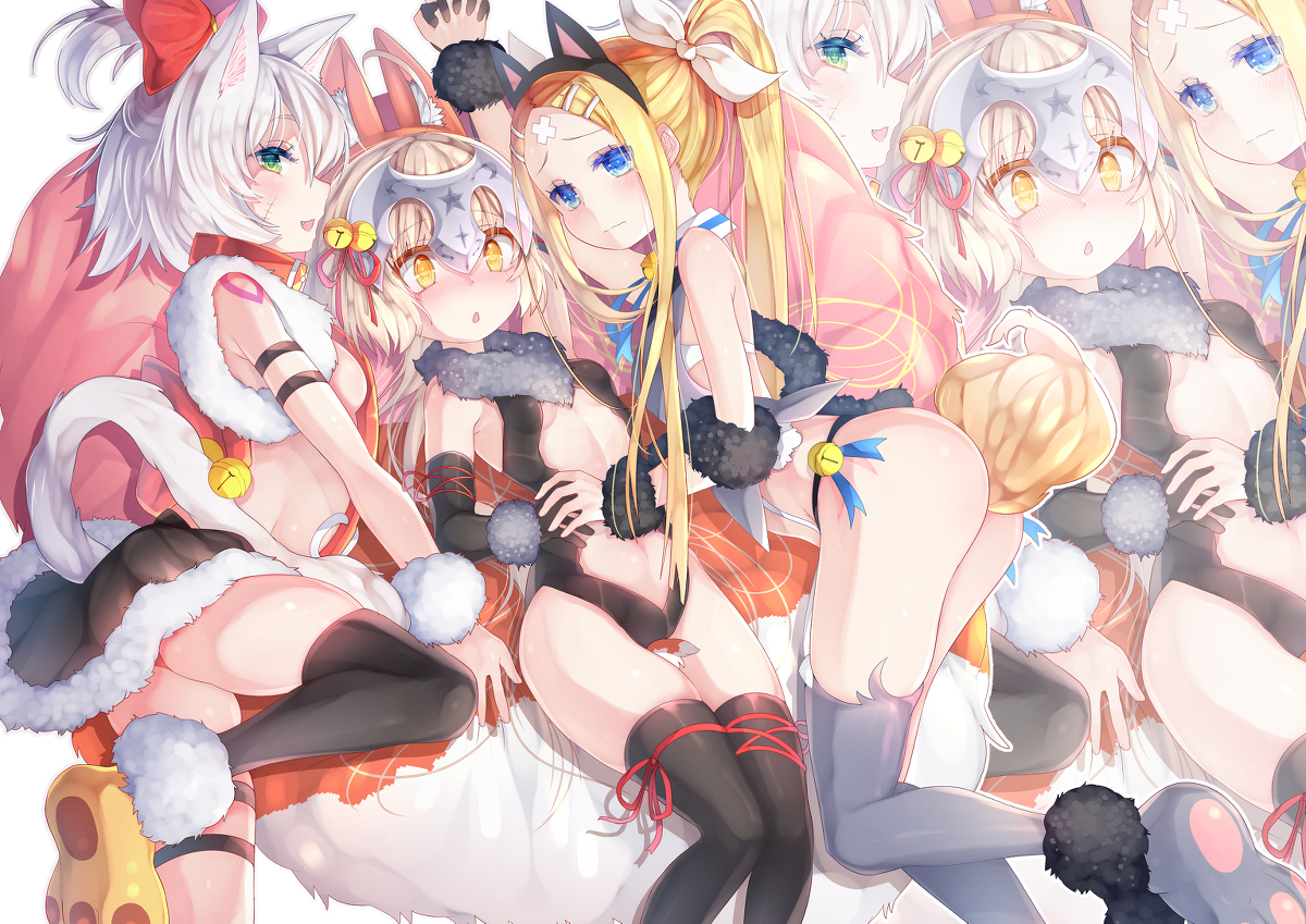 This is a pixiv picture whose title is Lolis.