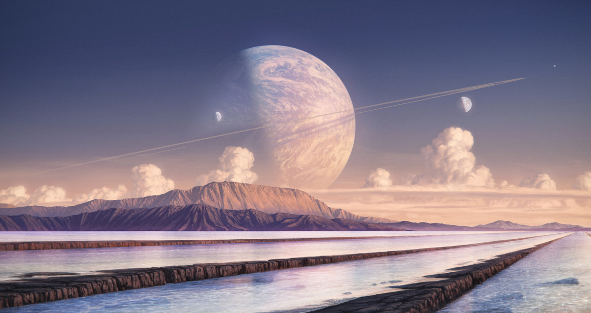 This is a pixiv picture whose title is Super earth.