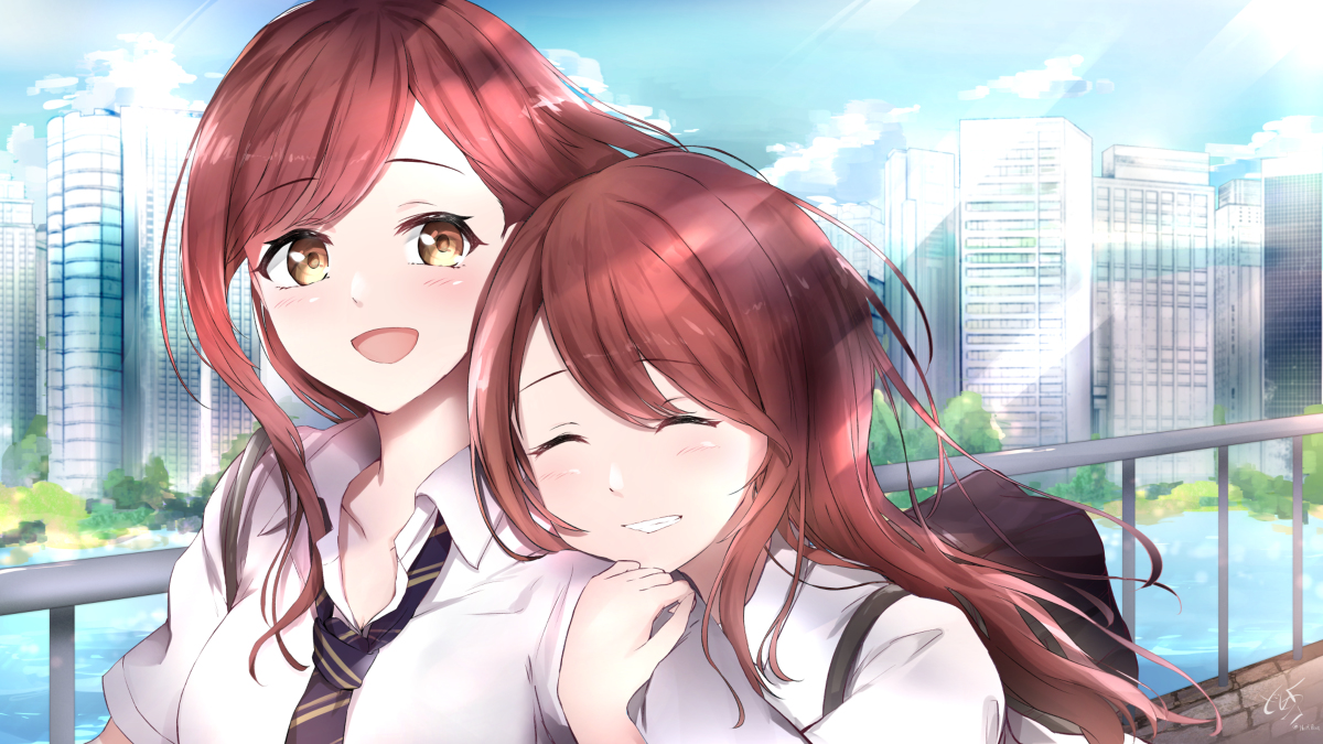 This is a pixiv picture whose title is にへへ.