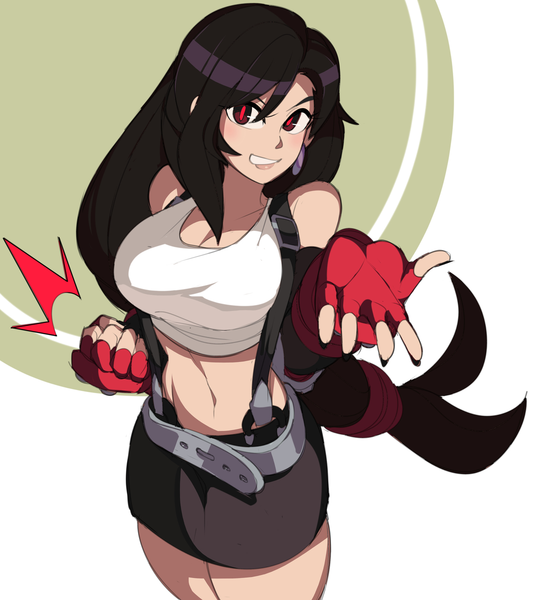 This is a pixiv picture whose title is June 2019 Patreon A2: Tifa.