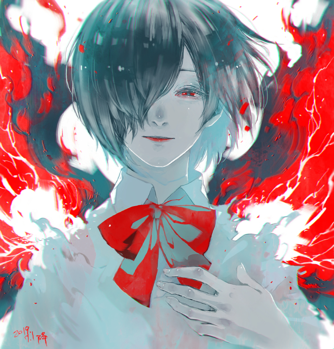 This is a pixiv picture whose title is 花のようだと思った.