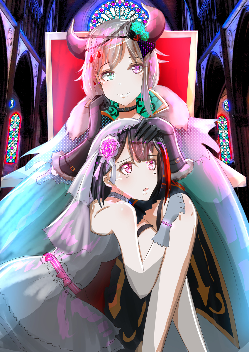 This is a pixiv picture whose title is バンドリ落書きまとめ（６月分）.