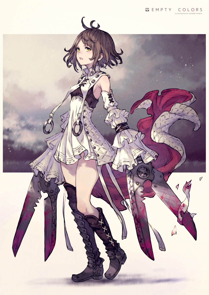 This is a pixiv picture whose title is シザーハンズ.