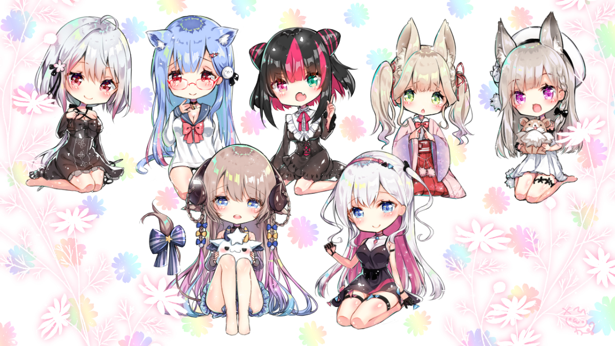 This is a pixiv picture whose title is 好きなVtuber詰め合わせ.
