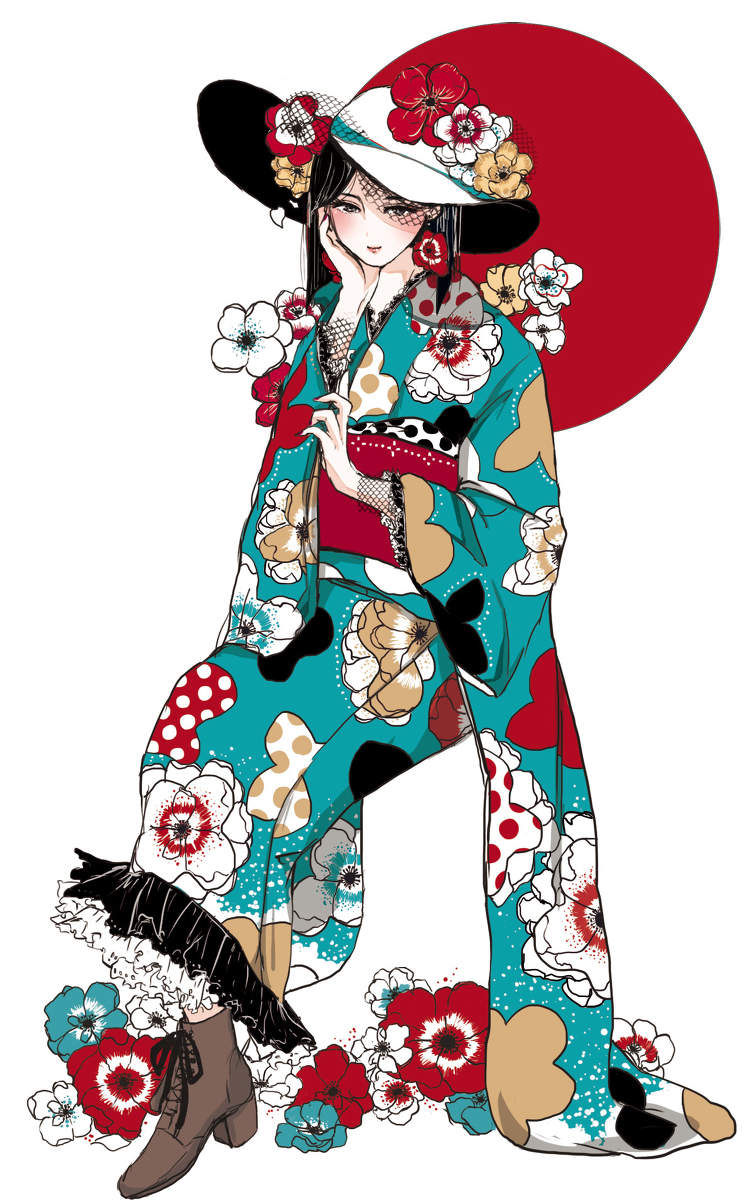 This is a pixiv picture whose title is エメラルドグリーン.