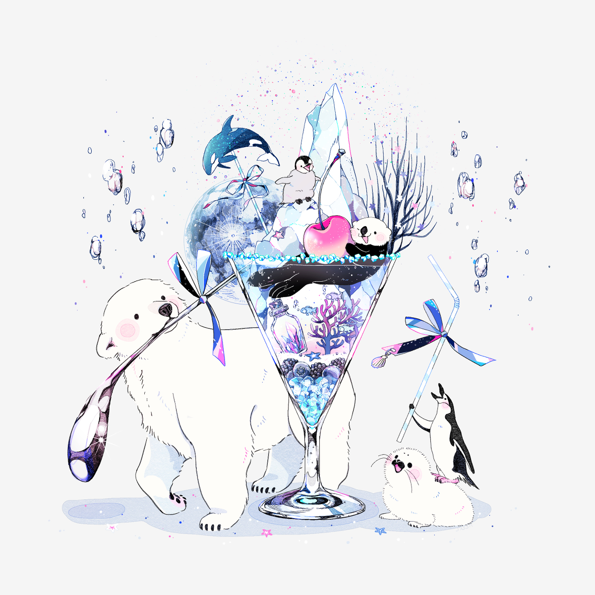 This is a pixiv picture whose title is 【今日の極地】7/3.