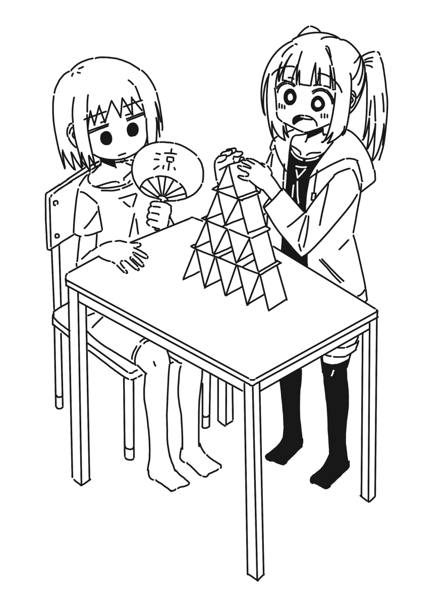 This is a pixiv picture whose title is トランプタワー.