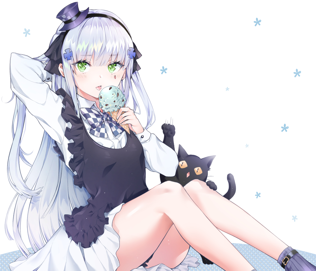 This is a pixiv picture whose title is hk416.