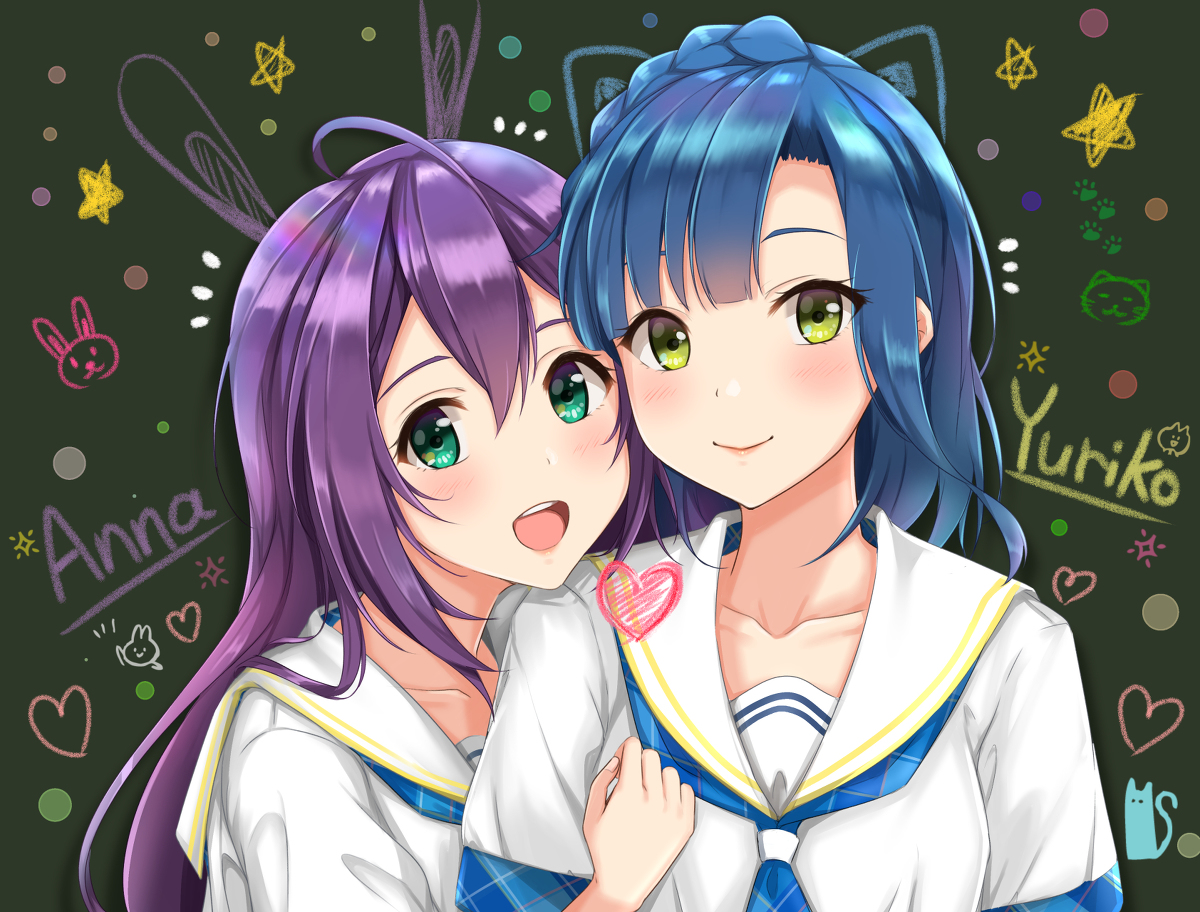 This is a pixiv picture whose title is あんゆり。.