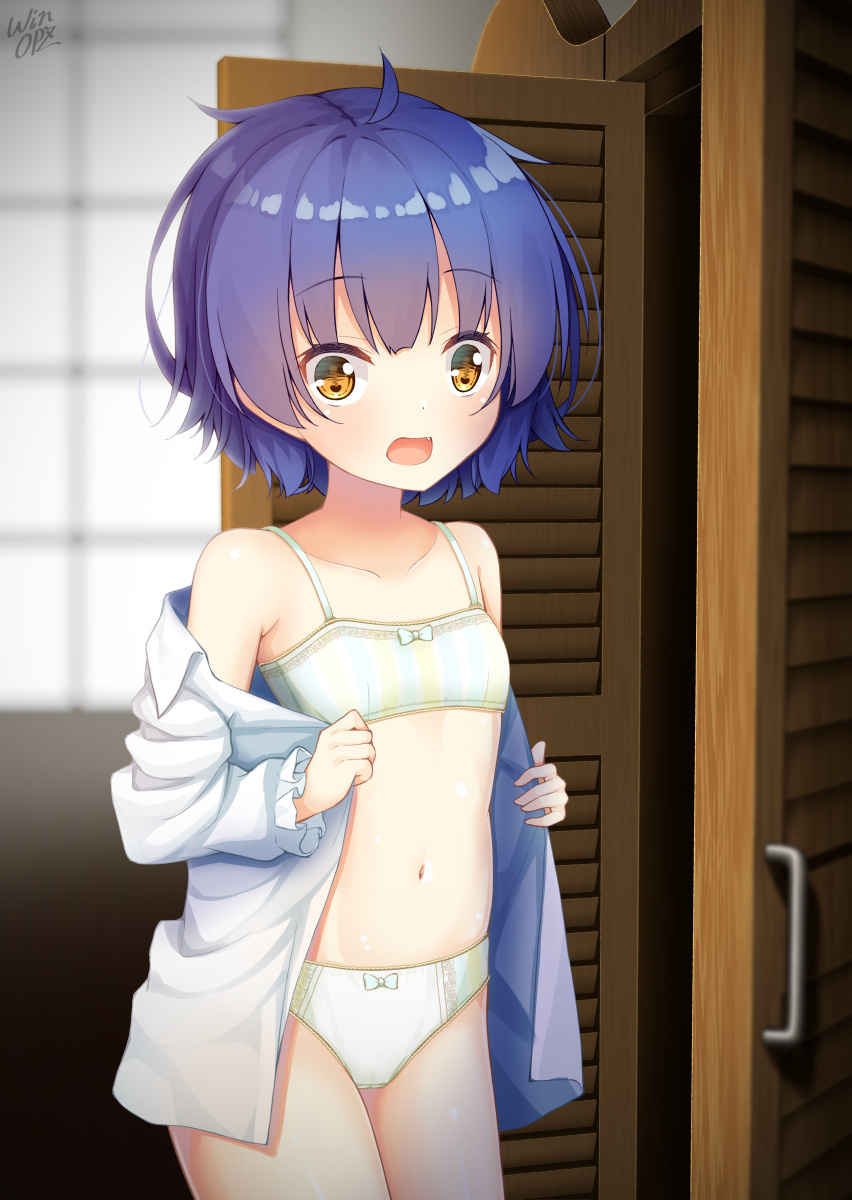 This is a pixiv picture whose title is マヤちゃんの着替えに突撃.