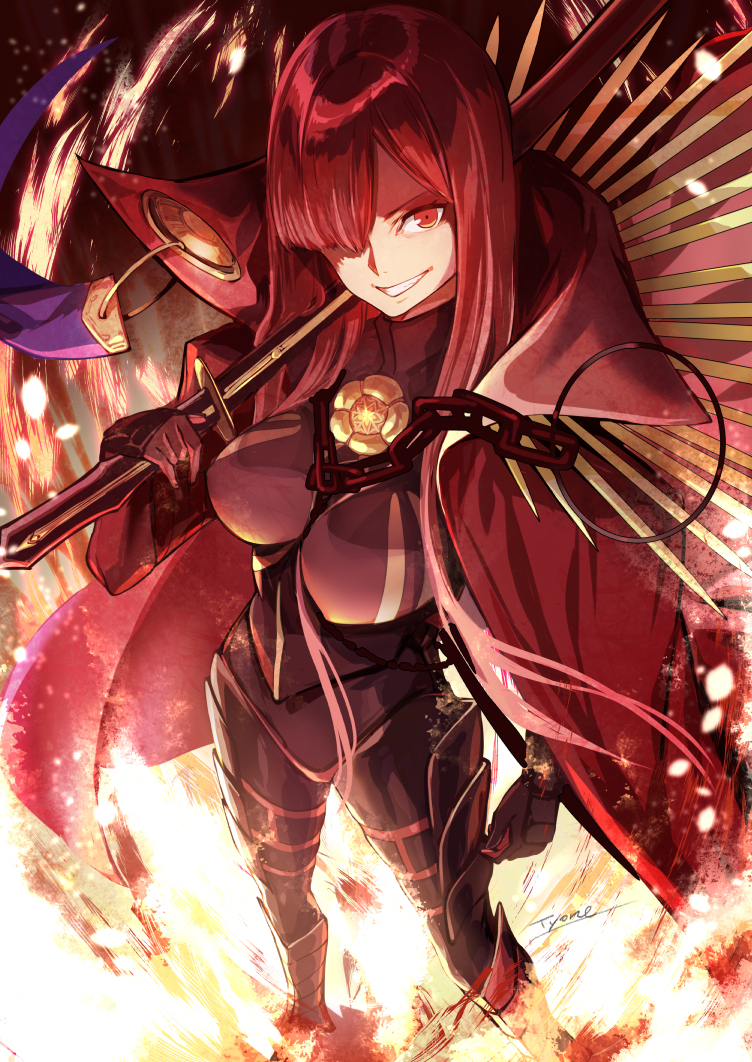 This is a pixiv picture whose title is 魔王信長.