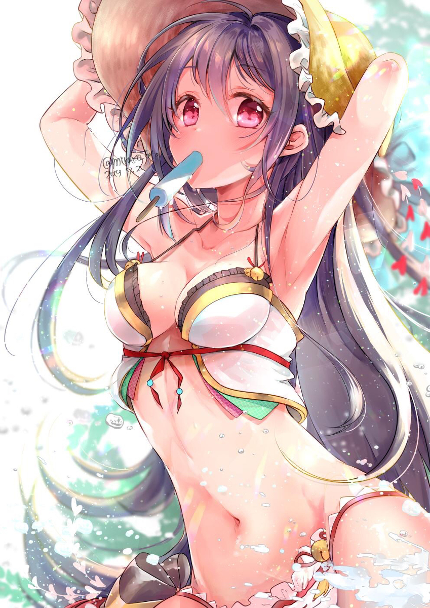 This is a pixiv picture whose title is 夏カスミ.