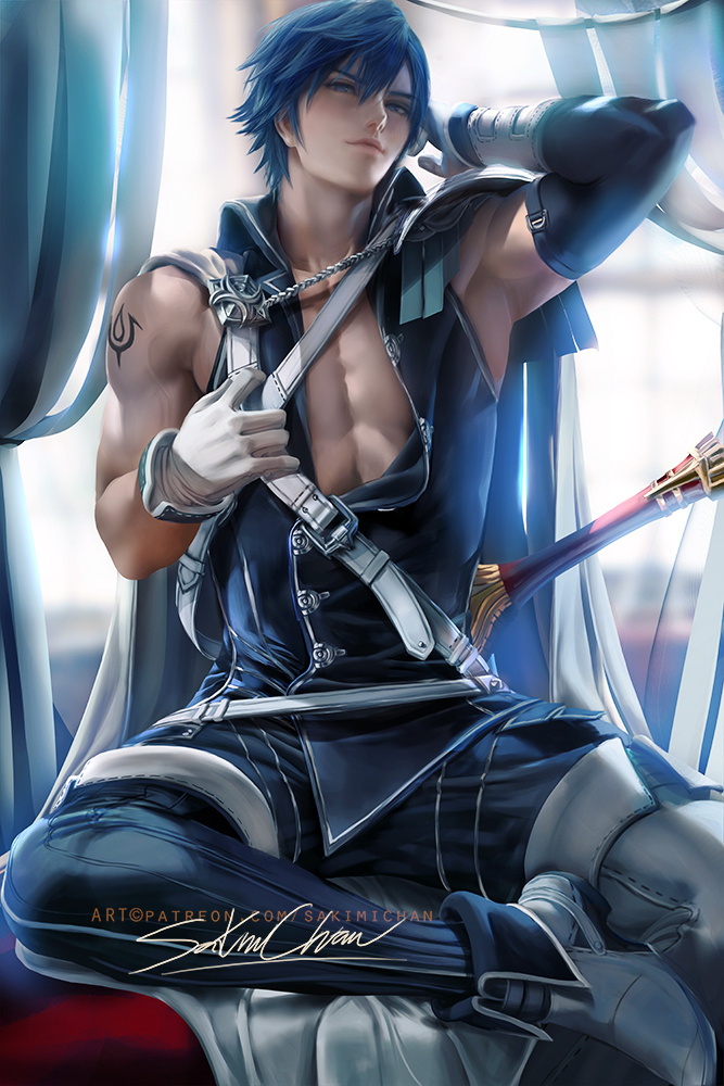 This is a pixiv picture whose title is 火炎之纹章: 克罗姆 Chrom.