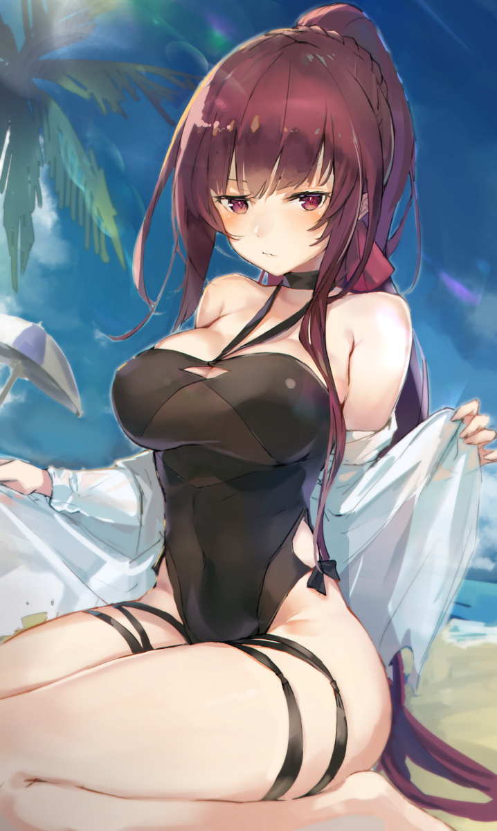 This is a pixiv picture whose title is WA2000.