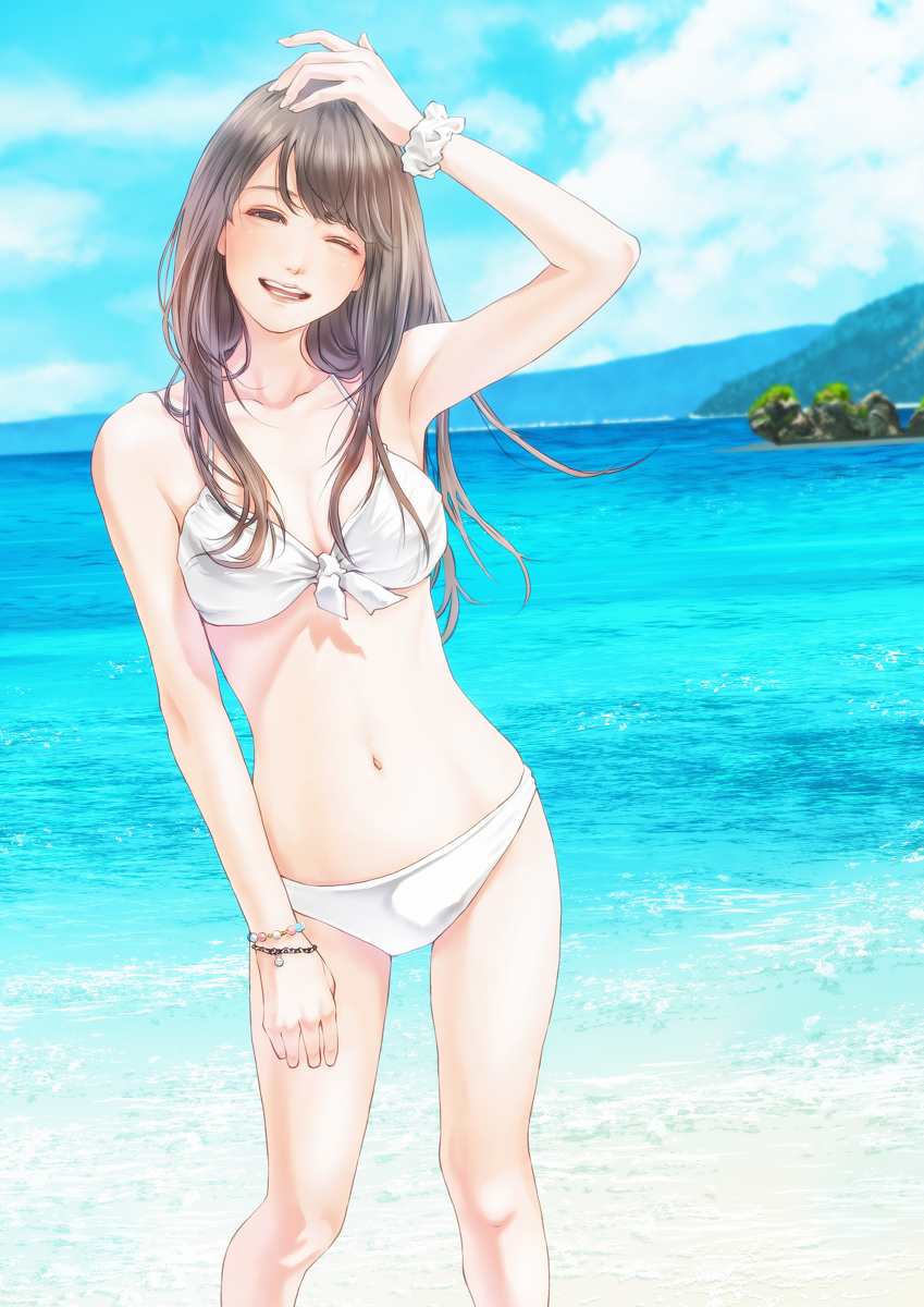 This is a pixiv picture whose title is 夏だしっ！！.