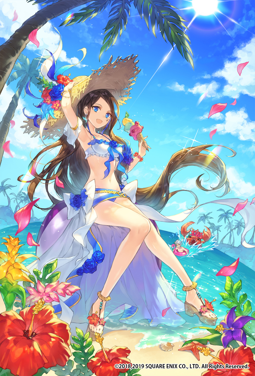 This is a pixiv picture whose title is 【ロマンシング サガ リ・ユニバース】リズ・リン・ウッド.