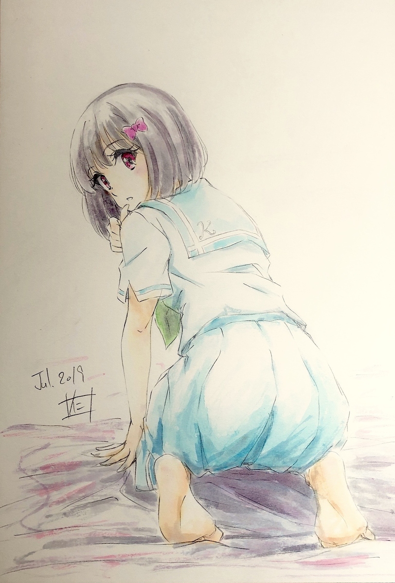 This is a pixiv picture whose title is 響け！ユーフォニアム_100.