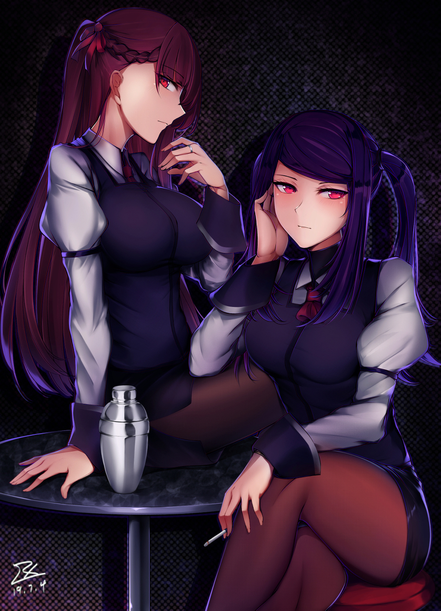 This is a pixiv picture whose title is Wa & Jill.