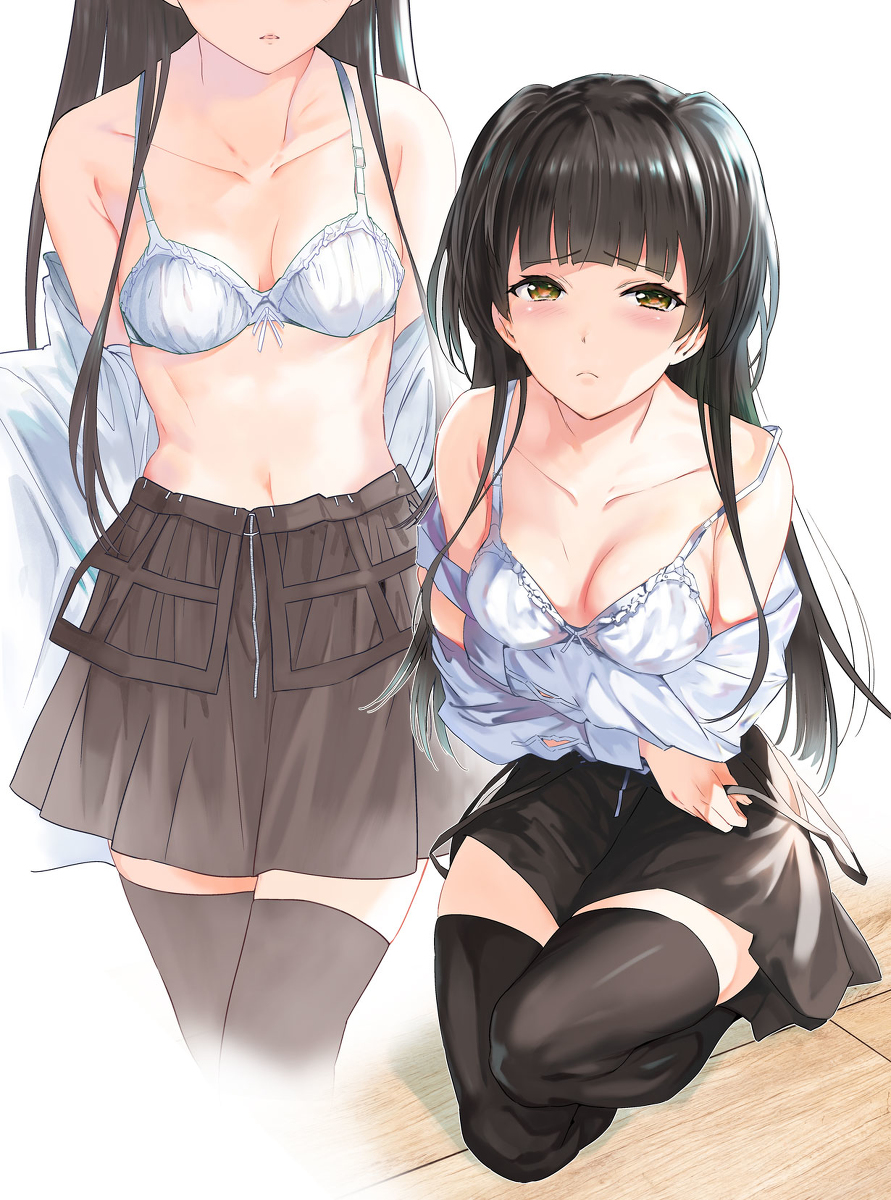 This is a pixiv picture whose title is 冬優子…アイドルならどうするか分かってるな？.