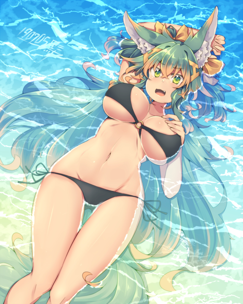 This is a pixiv picture whose title is ビキニスタイル.