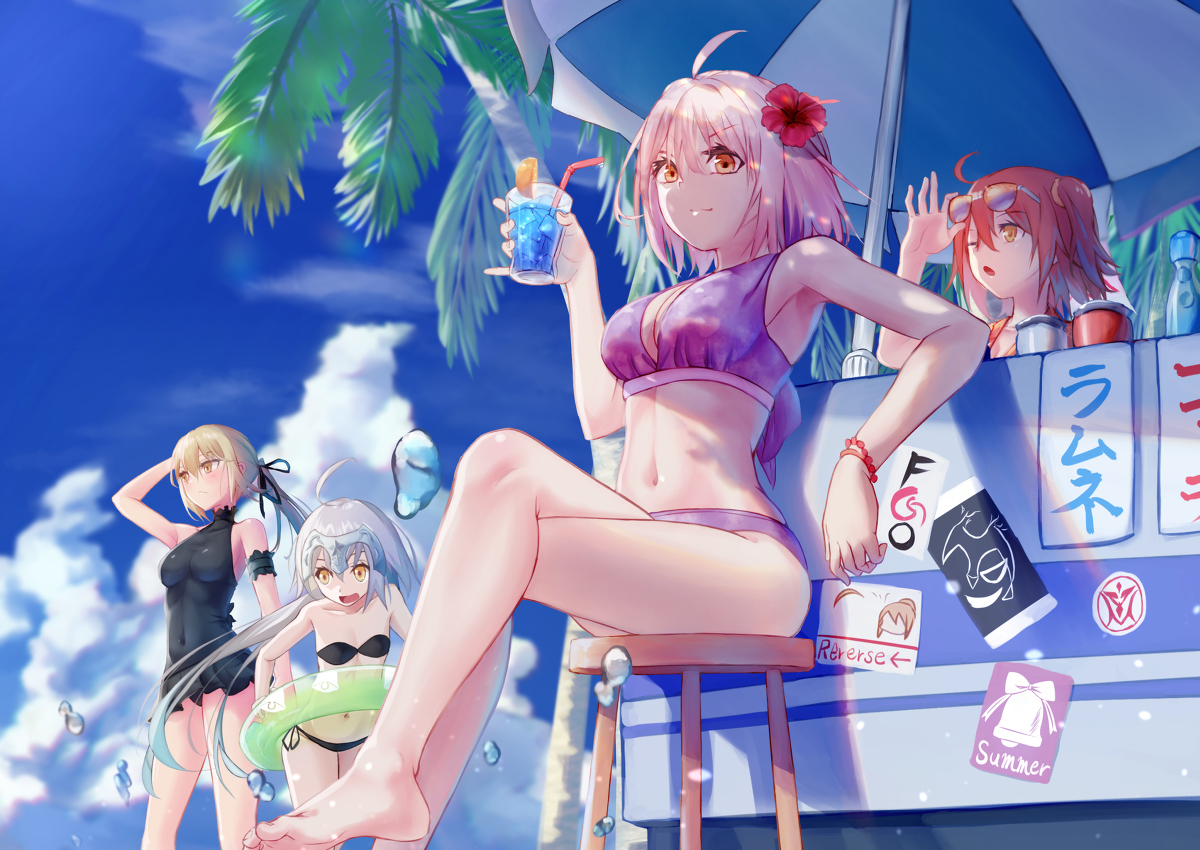 This is a pixiv picture whose title is オルタSummer.