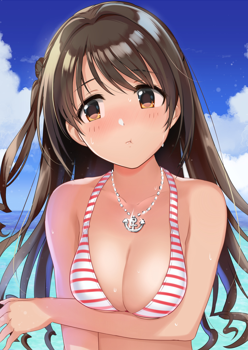 This is a pixiv picture whose title is 夏のしまむー.