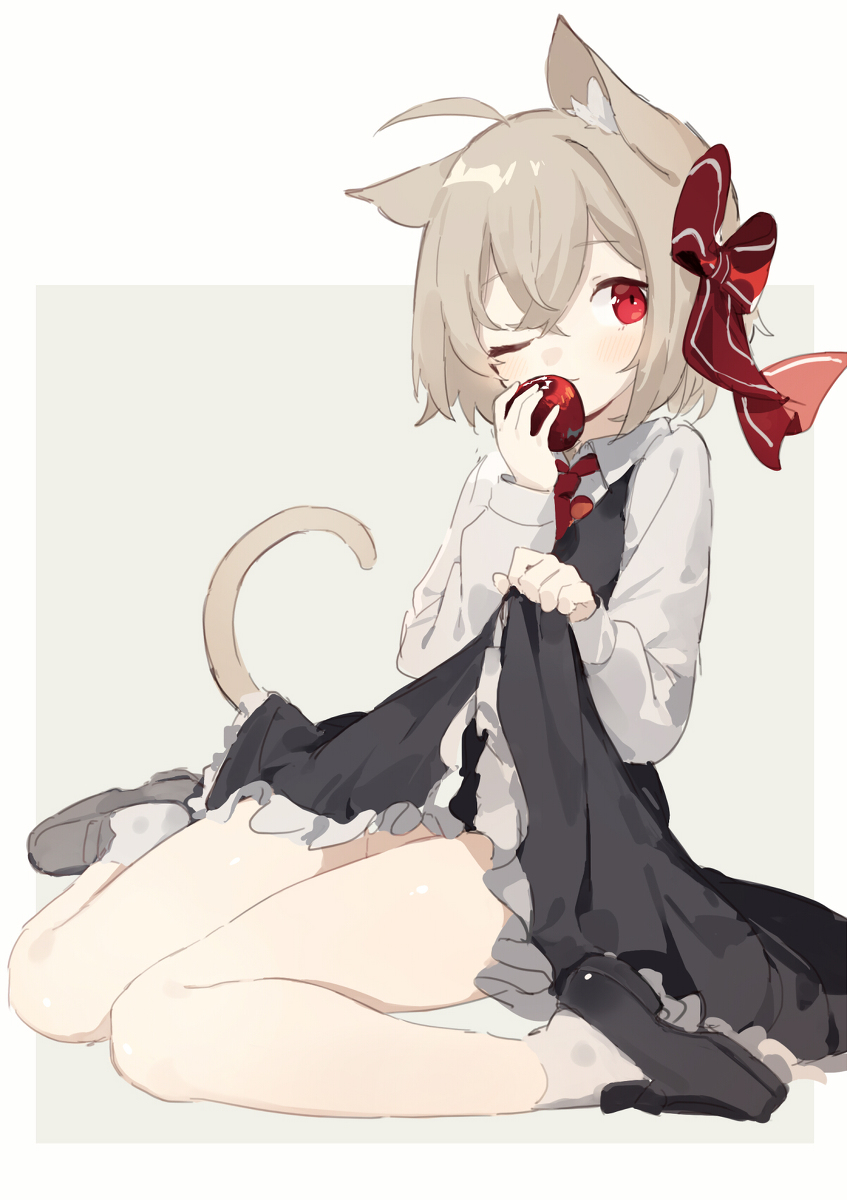 This is a pixiv picture whose title is ルーミア.