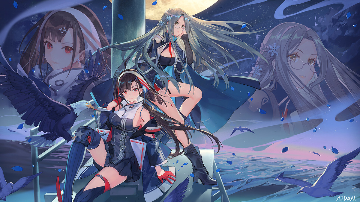 This is a pixiv picture whose title is Night.