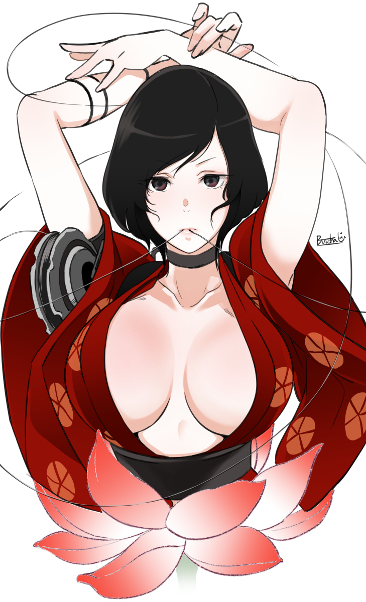 This is a pixiv picture whose title is 紅忍.