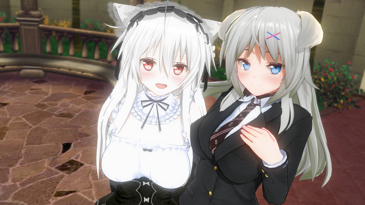 This is a pixiv picture whose title is うちの子ケモミミs！.