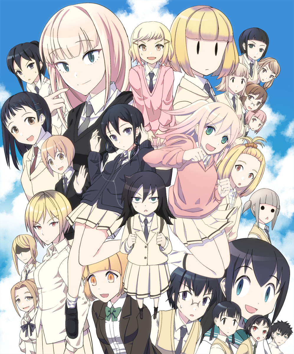 This is a pixiv picture whose title is 私がモテないのはどう考えてもお前らが悪い！.