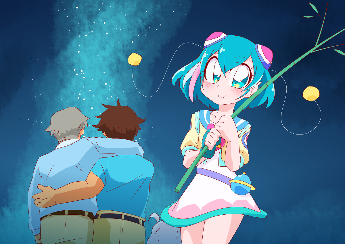 This is a pixiv picture whose title is 星奈家の七夕☆.