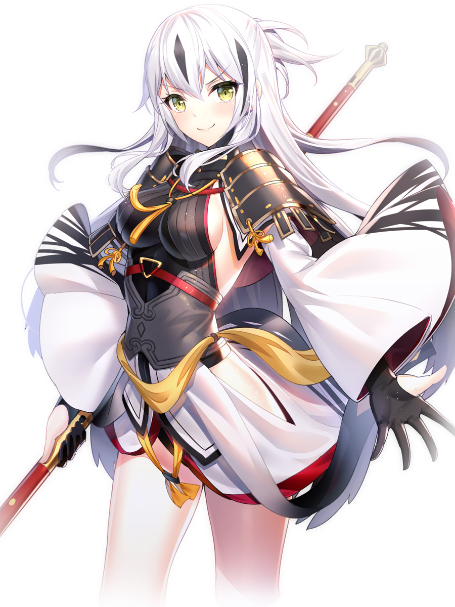 This is a pixiv picture whose title is 上杉謙信.