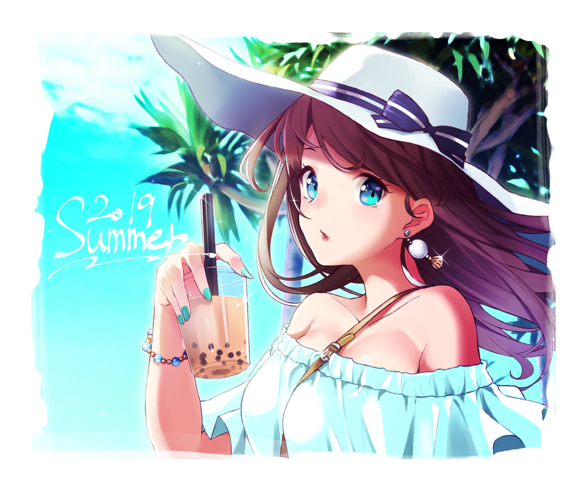 This is a pixiv picture whose title is 夏.