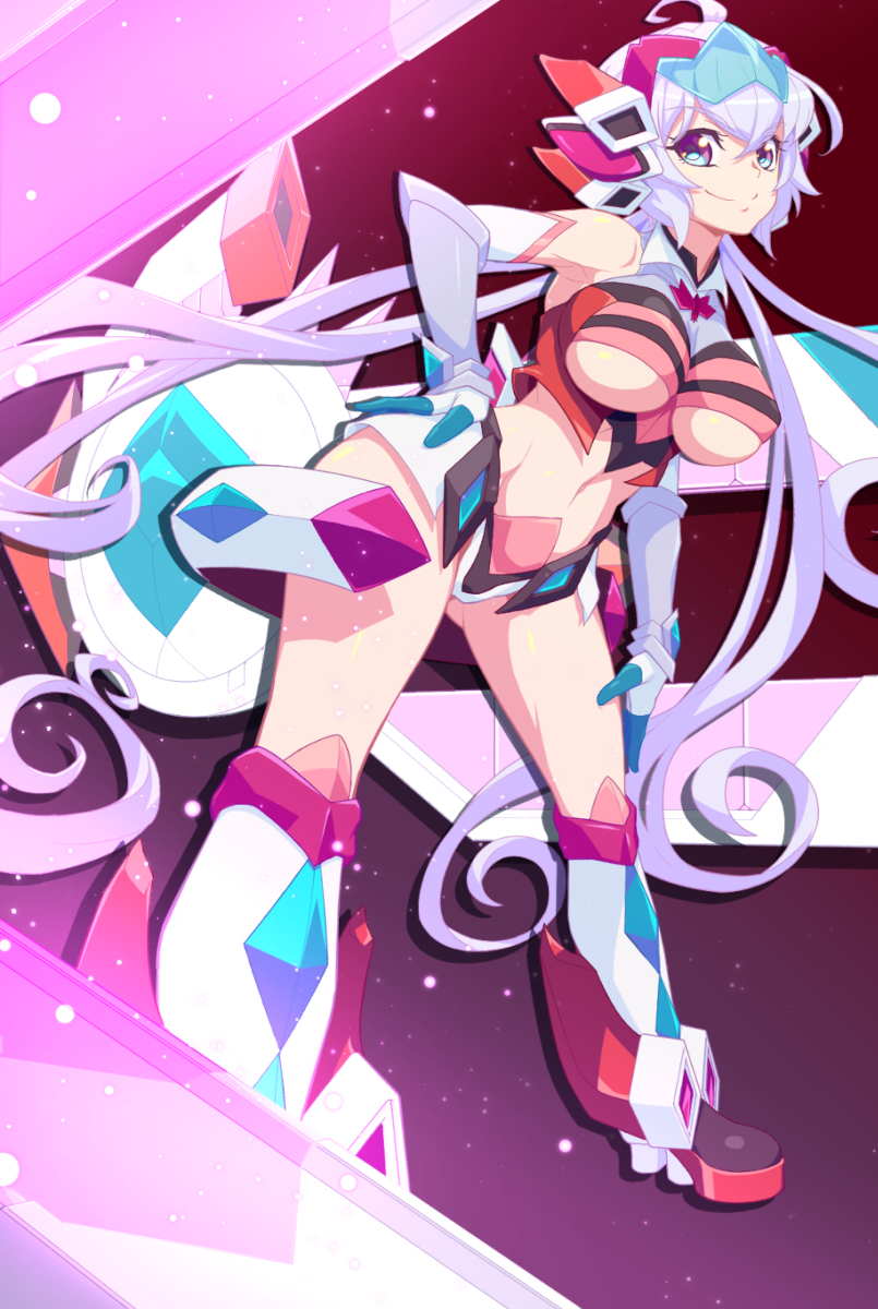 This is a pixiv picture whose title is ネフシュタンギアクリスちゃん.