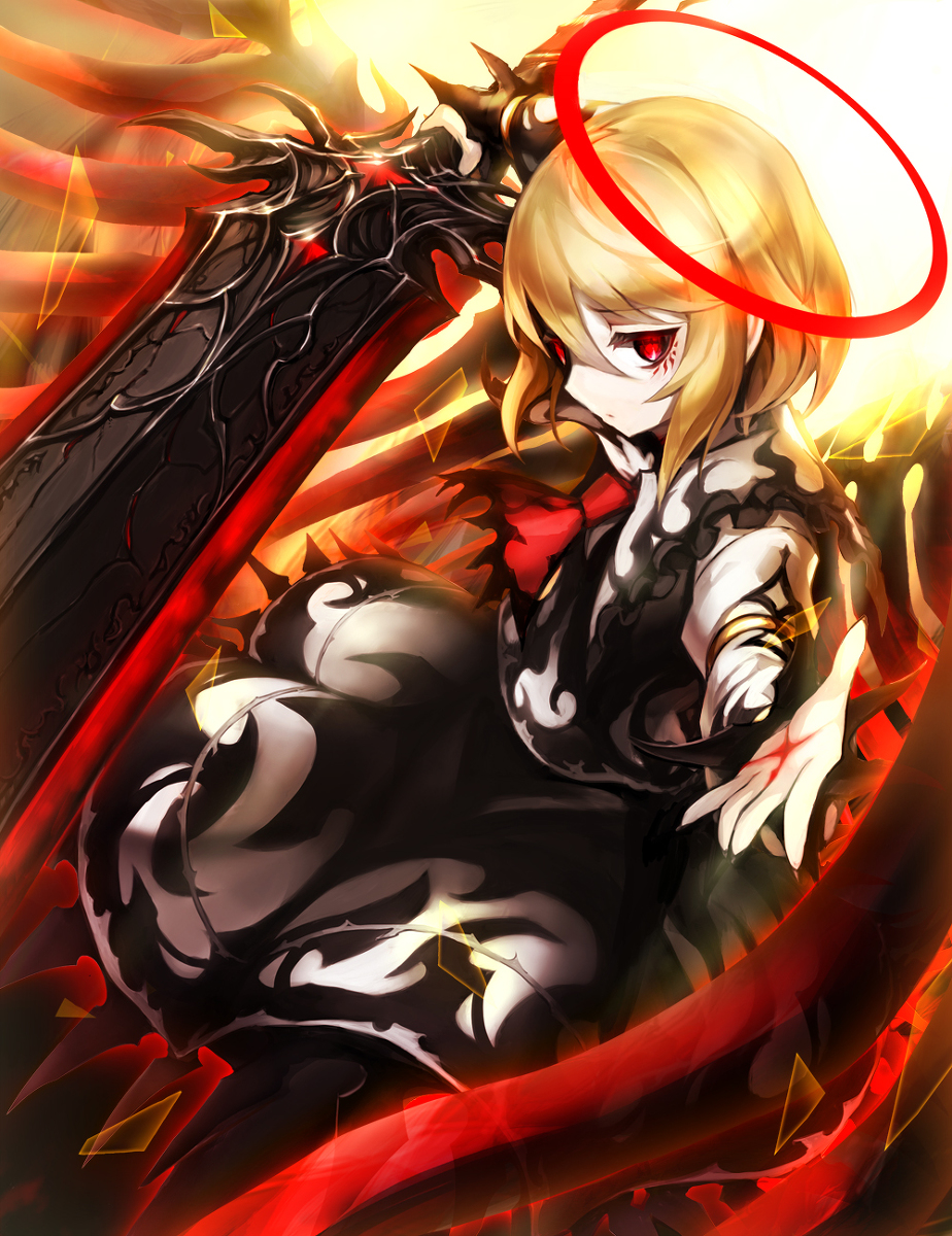 This is a pixiv picture whose title is Shadow Falls.