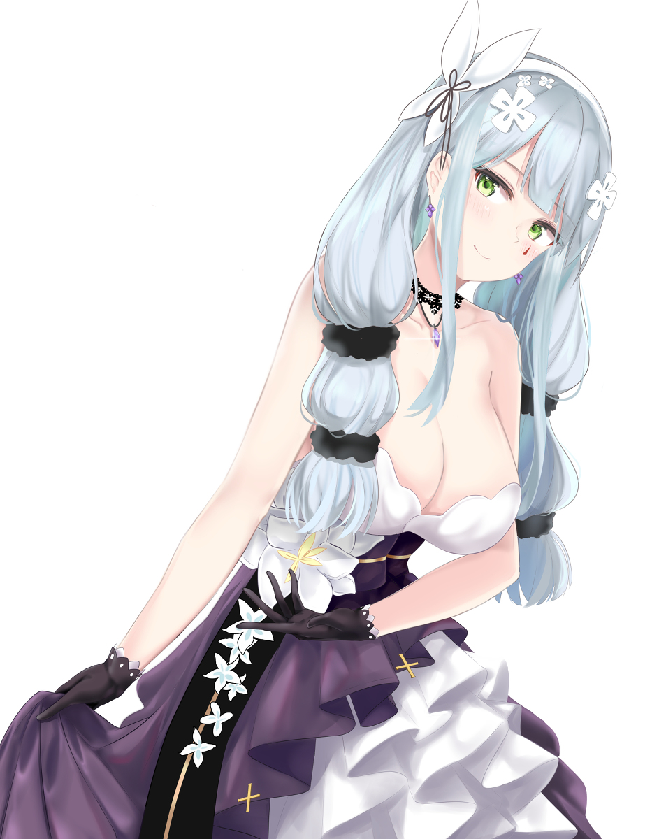 This is a pixiv picture whose title is HK416.