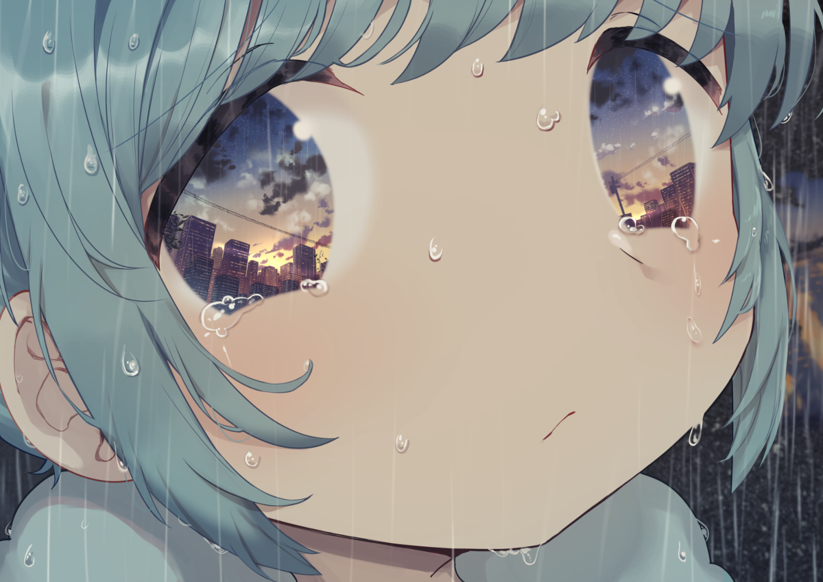 This is a pixiv picture whose title is あめのひ.